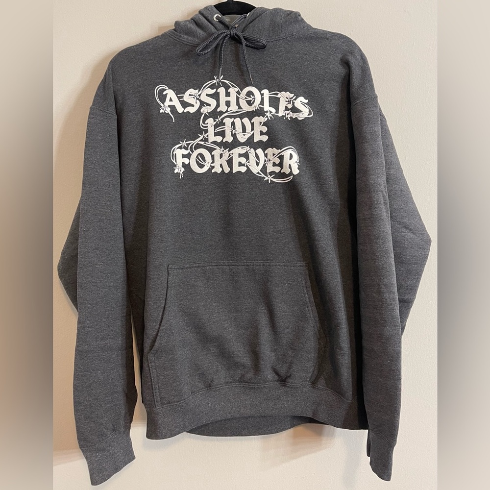 Men’s ALF Graphic Hoodie | Grey Size L
